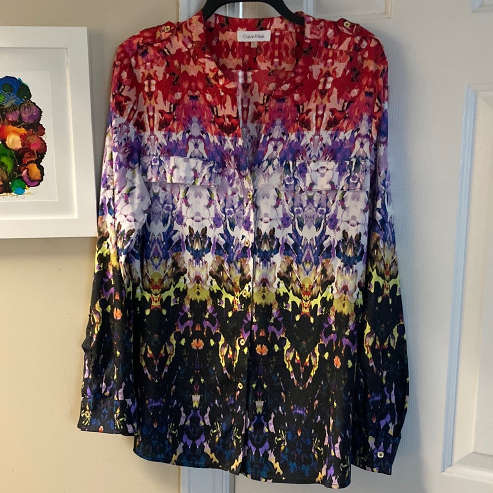 Beautiful floral blouse
